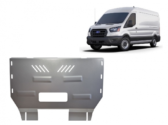 Aluminium protection sous moteur et de la boîte de vitesse Ford Transit RWD