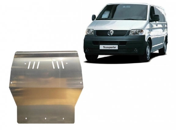 Protection sous moteur et de la boîte de vitesse Volkswagen Transporter T5 Aluminium