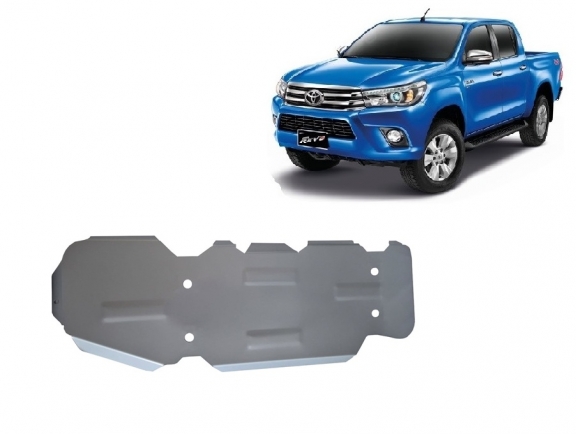 Protection de réservoir Toyota Hilux Revo- Aluminium