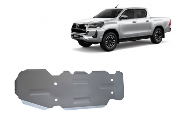 Protection de réservoir Toyota Hilux Invincible- Aluminium