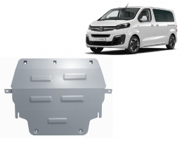 Protection sous moteur et de la boîte de vitesse Opel Zafira Life - Aluminium 