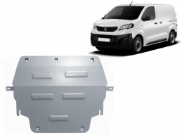 Protection sous moteur et de la boîte de vitesse Peugeot Traveller - Aluminium 