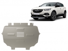 Protection sous moteur et de la boîte de vitesse Opel Grandland X - Aluminium 