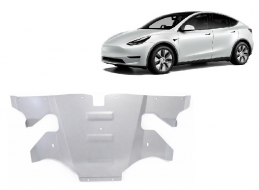 Protection moteur électrique arrière en aluminium – Tesla Model Y