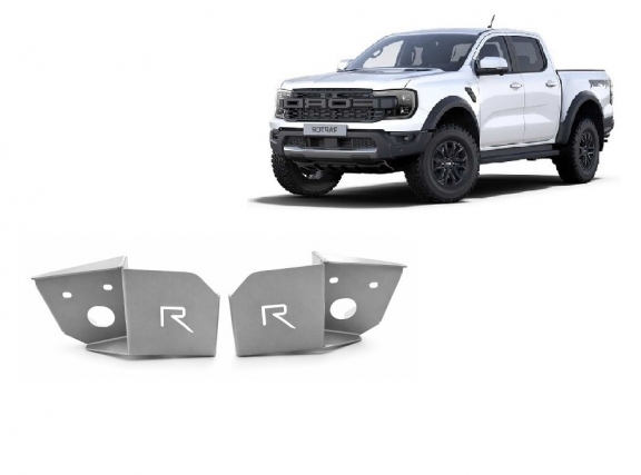 Tôle de protection en aluminium du capteur de bras de suspension arrière Ford Ranger Raptor