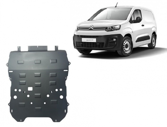 Protection sous moteur et de la boîte de vitesse Citroen Berlingo