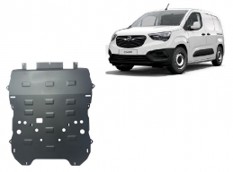 Protection sous moteur et de la boîte de vitesse Opel Combo C 