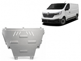 Protection sous moteur et de la boîte de vitesse Renault Trafic - Aluminium 
