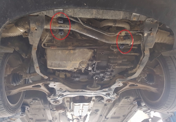 Protection sous moteur et de la boîte de vitesse Audi TT