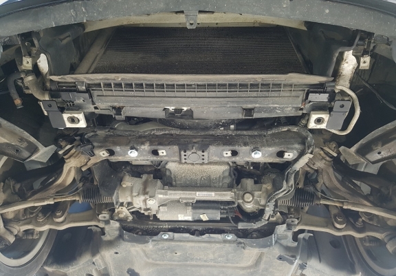 Protection sous moteur et de la radiateur Mercedes C-Class W205