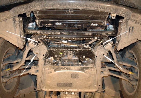 Protection de radiateur BMW X3 E83