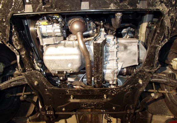 Protection sous moteur et de la boîte de vitesse Citroen C4