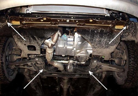Protection sous moteur et de la boîte de vitesse Daewoo Nubira