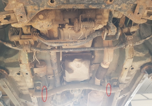 Protection de la boîte de vitesse Mitsubishi Pajero Pinin