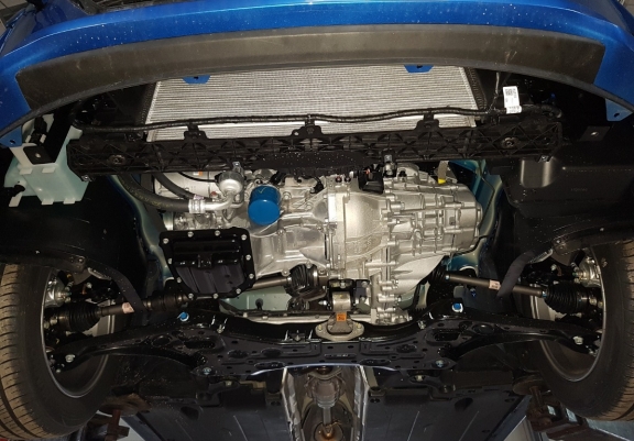Protection sous moteur et de la boîte de vitesse  Hyundai Elantra