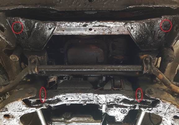 Protection sous moteur Nissan Terrano II 