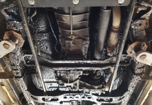 Protection de la boîte de vitesse Nissan Terrano II 