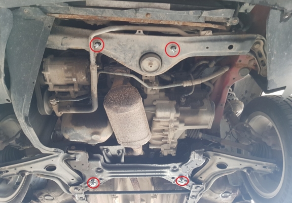 Protection sous moteur et de la boîte de vitesse Seat Ibiza