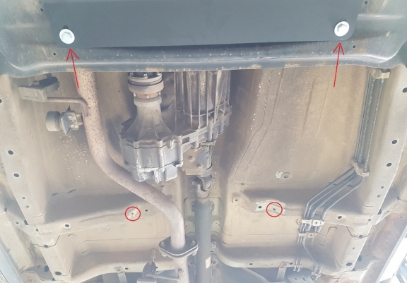 Protection de la boîte de vitesse et de transfert Suzuki Grand Vitara 2