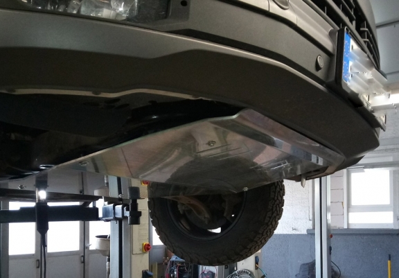 Protection sous moteur et de la boîte de vitesse Volkswagen Transporter T5 Aluminium