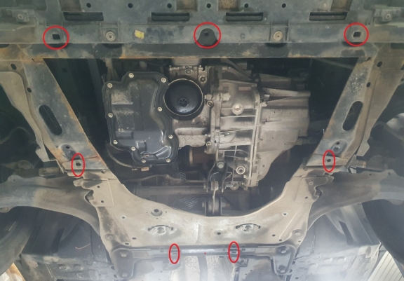 Protection sous moteur et de la boîte de vitesse Renault Zoe