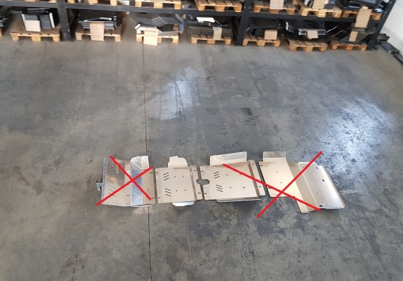 Protection Sous Moteur Toyota Hilux Revo - Aluminium