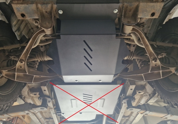 Protection sous moteur et de la radiateur Suzuki X90 2.0