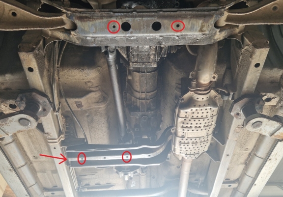 Protection de la boîte de vitesse Suzuki Vitara 2.0