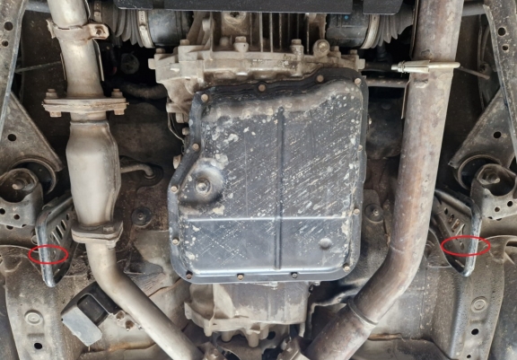 Protection de la boîte de vitesse automatique Subaru XV