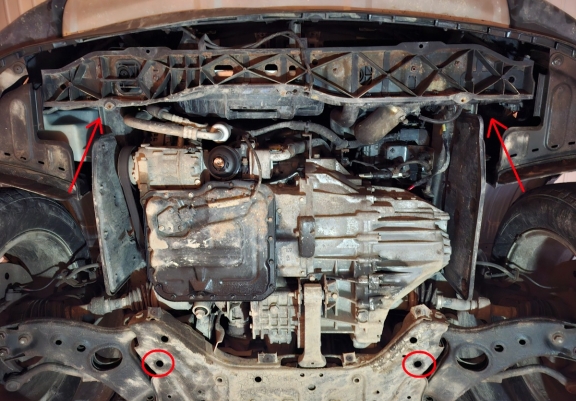 Protection sous moteur et de la boîte de vitesse Kia Sorento XM