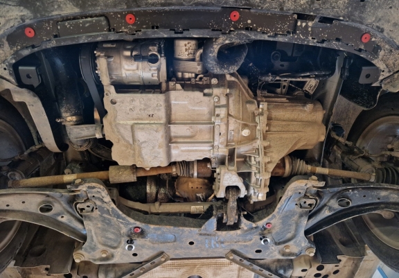 Protection sous moteur et de la boîte de vitesse Ford Puma