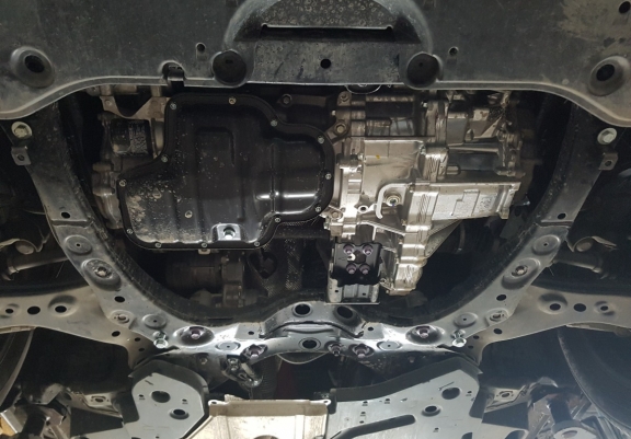 Protection sous moteur et de la boîte de vitesse  Toyota RAV4 - Aluminium  