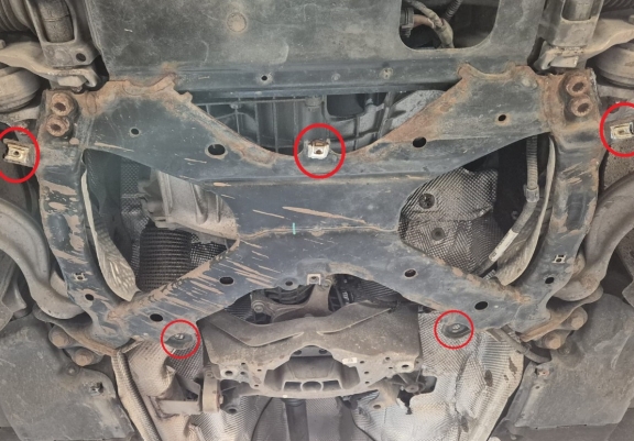 Protection de la boîte de vitesse Audi Q5