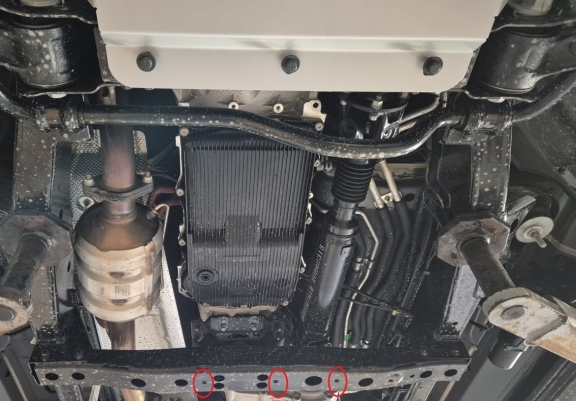 Aluminium protection de la boîte de vitesse Baic Beijing BJ60