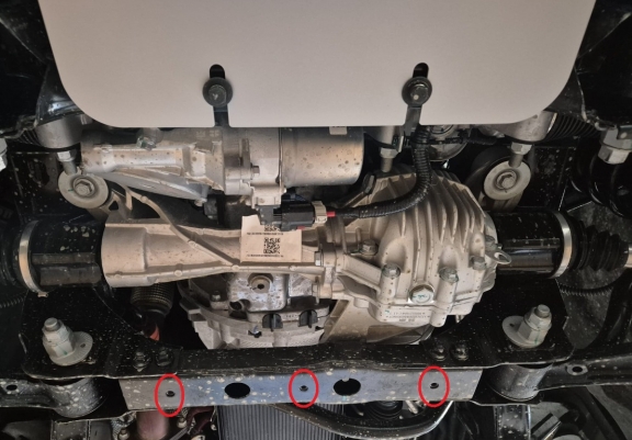 Protection Sous Moteur Baic Beijing BJ60- Aluminium