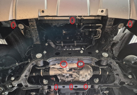 Protection Sous Moteur Baic Beijing BJ60- Aluminium