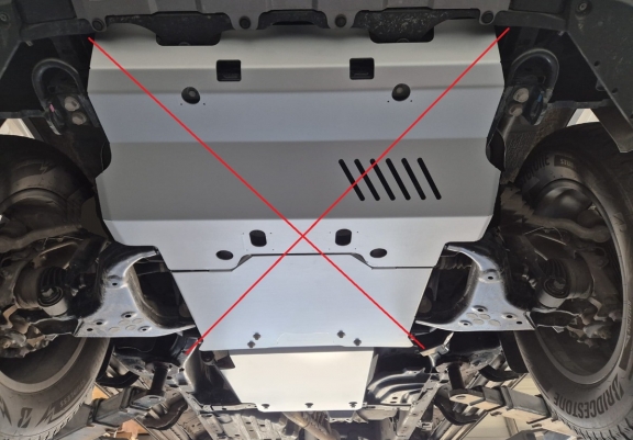 Aluminium protection de la boîte de vitesse Toyota Land Cruiser 250