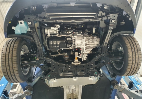 Protection sous moteur et de la boîte de vitesse  Hyundai Elantra