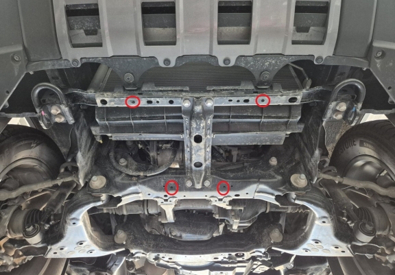 Protection de radiateur Toyota Land Cruiser 250 