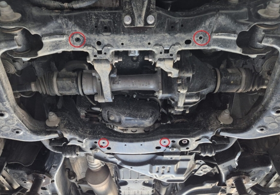 Protection sous moteur Toyota Land Cruiser 250 