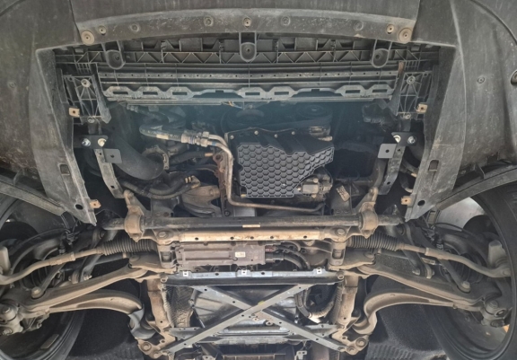 Protection sous moteur et de la radiateur Porsche Macan