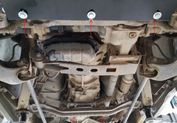 Protection de la boîte de vitesse  Nissan Pick Up