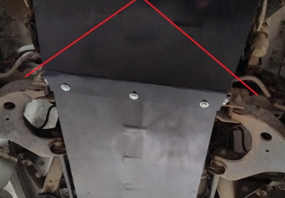 Protection de la boîte de vitesse  Nissan Pick Up