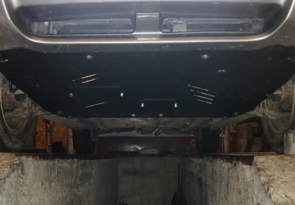 Aluminium protection sous moteur et de la boîte de vitesse Subaru Forester 2