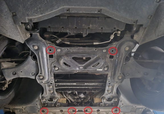 Protection sous moteur et de la boîte de vitesse Skoda Enyaq