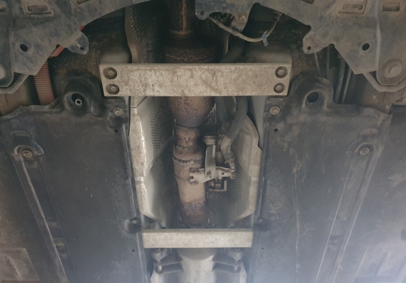 Protection / verrou de catalyseur en aluminium pour Toyota C-HR