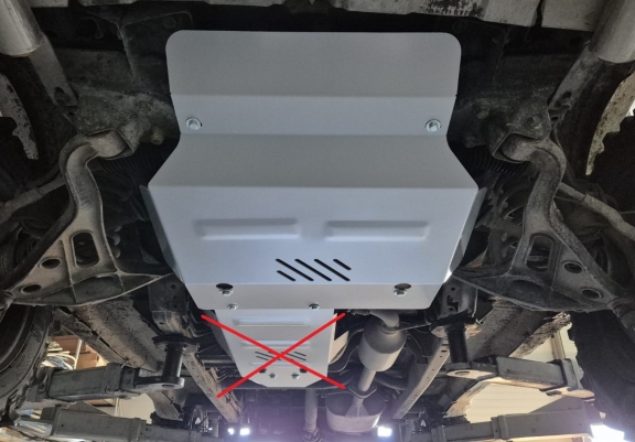 Protection sous moteur et de la boîte de vitesse Chevrolet Tracker- Aluminium  