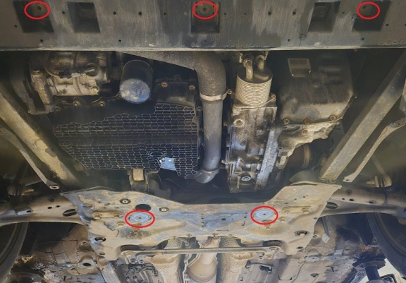 Protection sous moteur et de la boîte de vitesse Peugeot 3008