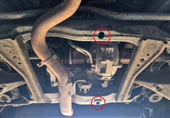 Protection du différentiel Nissan X Trail