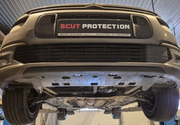 Protection sous moteur et de la boîte de vitesse Peugeot 408 - Aluminium 